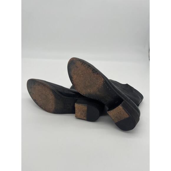 Black Frye Leather Womens Boots (SB9) - Picture 6 of 15